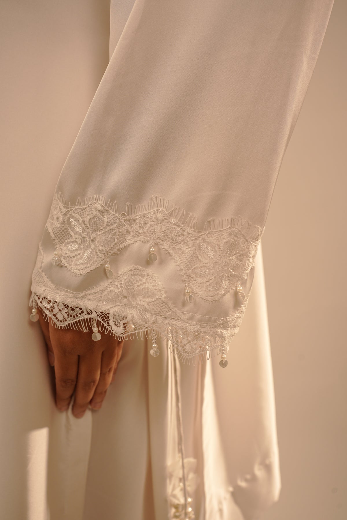 Tia White Dhoti Set