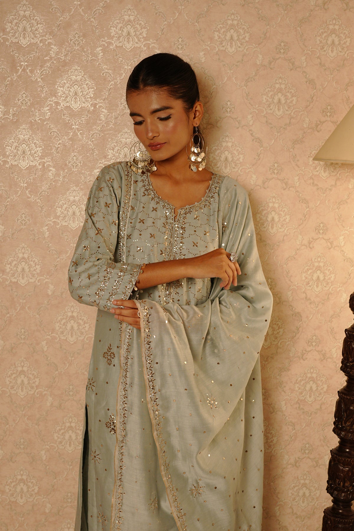 Starlight Mukaish Suit