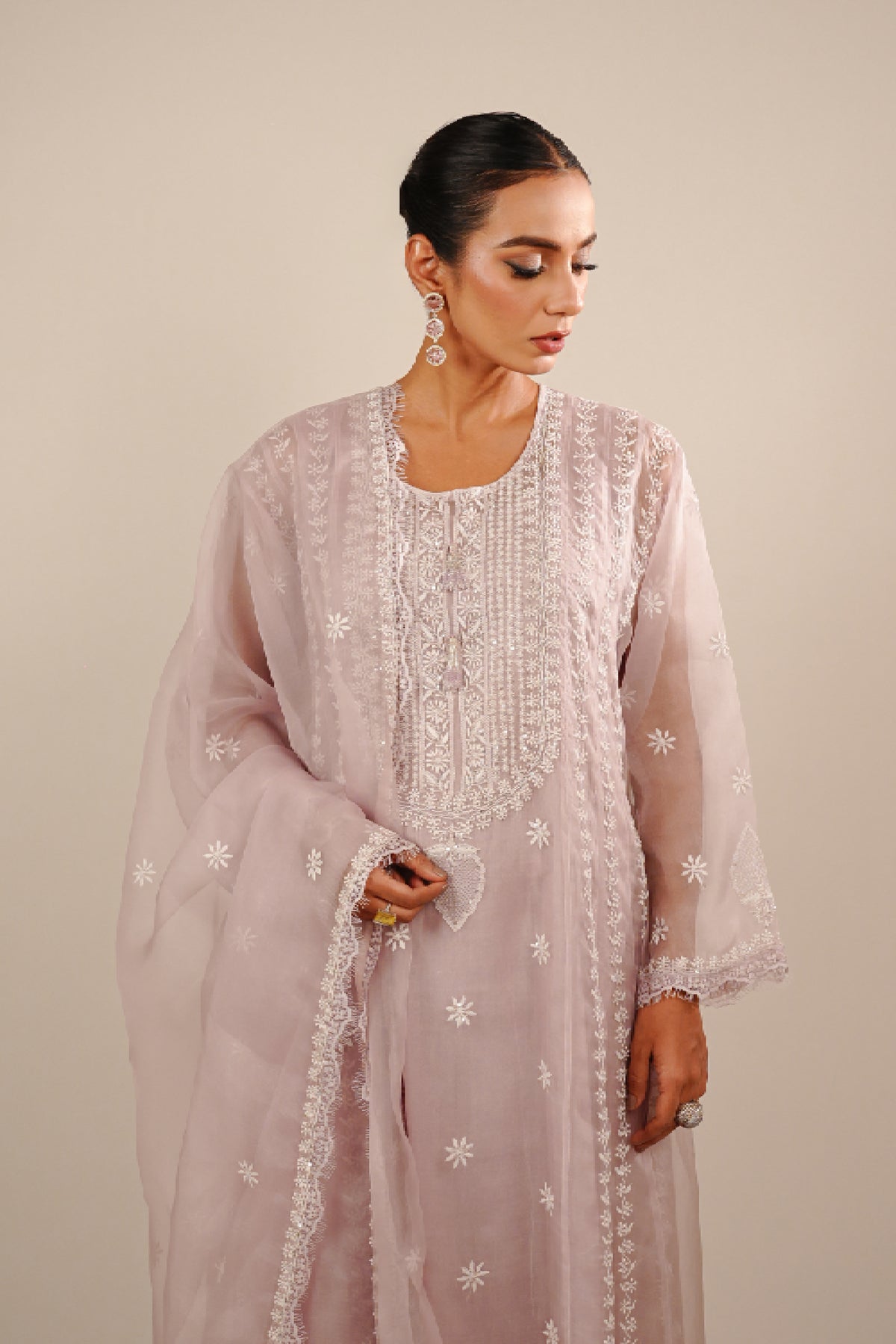 Eira organza anarkali set